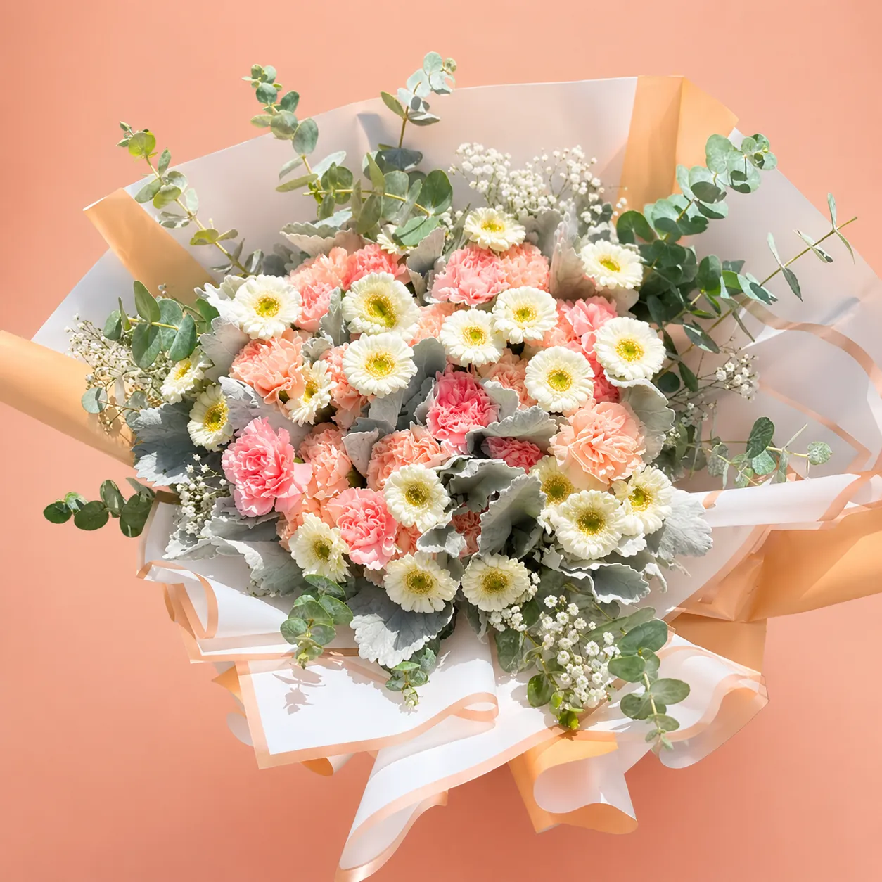 Ramo Tender Moments con rosas blancas – DA'Flores